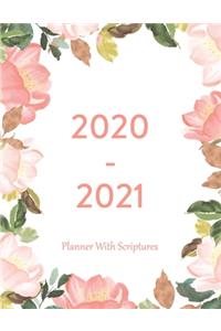 2020-2021 Planner With Scriptures