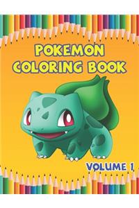 Pokemon Coloring Book Volume 1
