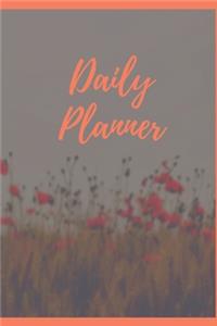 Daily Planner, Journal Planner ( 6 x9 inch 100 pages )