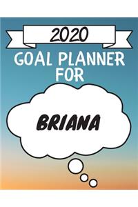 2020 Goal Planner For Briana