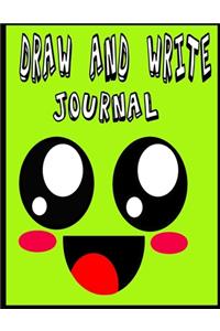 Draw and Write Journal: Draw and Write Journal: writing drawing journal for kids, 8.5 x 11", 120 page