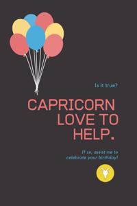 Capricorn Love to help