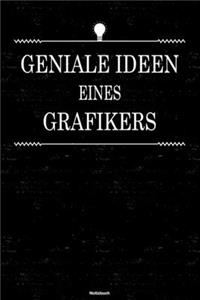 Geniale Ideen eines Grafikers Notizbuch