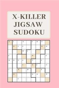 X-Killer Jigsaw Sudoku