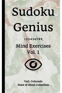 Sudoku Genius Mind Exercises Volume 1