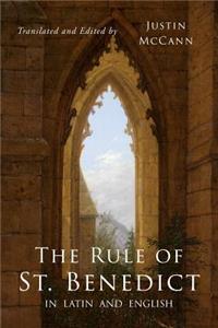 Rule of St. Benedict in Latin and English