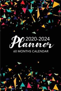 60 Months Calendar 2020-2024