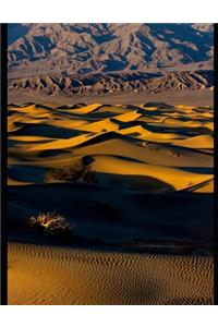 Death Valley Mountains and Sand Dunes