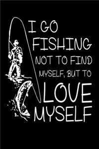I Go Fishing Not To Find Myself, But To Love Myself