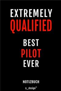 Notizbuch für Piloten / Pilot / Pilotin