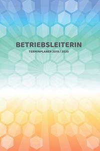 Betriebsleiterin Terminplaner 2019 2020