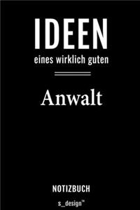 Notizbuch für Anwälte / Anwalt / Anwältin