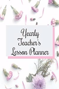 Yearly Teacher's Lesson Planner