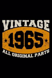 Vintage 1965 All Original Parts