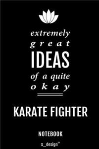 Notebook for Karate Fighters / Karate Fighter