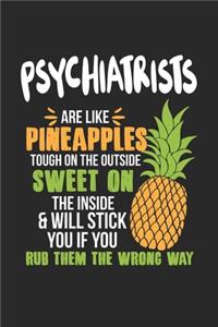 Psychiatrists Are Like Pineapples. Tough On The Outside Sweet On The Inside
