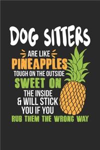 Dog Sitters Are Like Pineapples. Tough On The Outside Sweet On The Inside