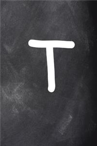 2020 Weekly Planner Monogram T Personalized T Chalkboard 134 Pages