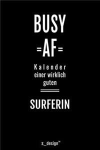 Kalender für Surfer / Surferin