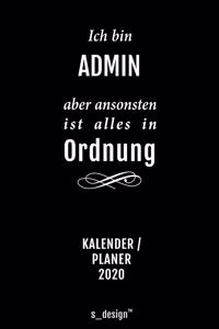 Kalender 2020 für Admins / Admin