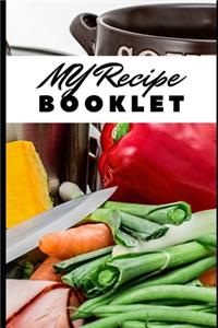 My Recipes Booklet