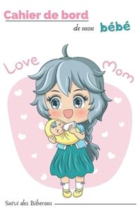 Cahier de bord de mon bébé - Suivi des biberons