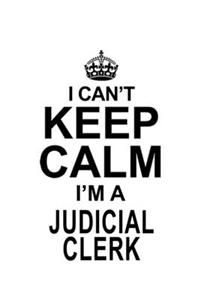 I Can't Keep Calm I'm A Judicial Clerk
