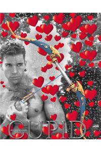 cupid Valentine's mega blank coloring book