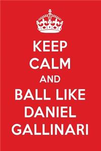 Keep Calm and Play Like Daniel Gallinari: Daniel Gallinari Designer Notebook