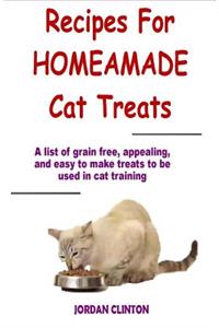Recipes for Homemade Cat Treats