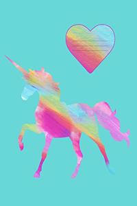 Rainbow Unicorn Composition Notebook
