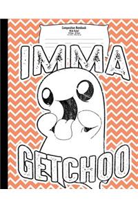 Cute Halloween Ghost Composition Notebook for Kids