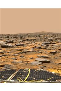 Mars Surface Space Theme Science School Composition Book 130 Pages