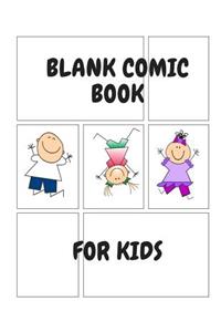 Blank Comic Book For Kids