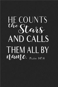 He Counts the Stars and Calls Them All by Name