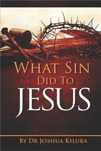 What Sin Did to Jesus