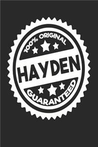 100% Original Hayden Guaranteed