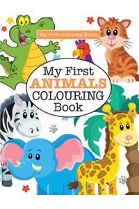 My First ANIMALS Colouring Book ( Crazy Colouring For Kids)
