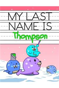 My Last Name Is Thompson