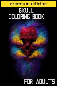 Skull Coloring Book for Adults