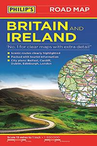 Philip's Britain and Ireland Road Map