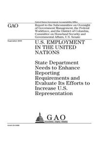 U.S. employment in the United Nations