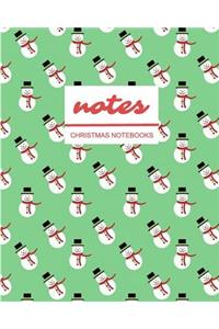 Notes Christmas Notebooks