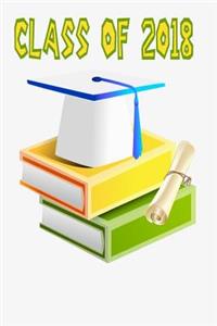 Class of 2018 ( Blank Journal )
