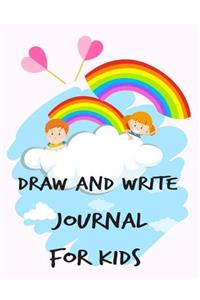 Draw and write journal for kids