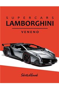 Supercars Lamborghini Veneno Sketchbook