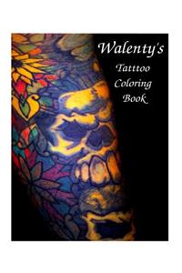 Walenty's Tattoo Coloring Book