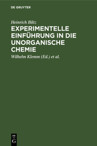 Experimentelle Einführung in Die Unorganische Chemie