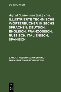 Hebemaschinen Und Transport-Vorrichtungen