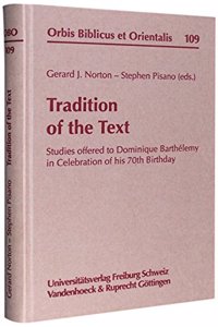 Tradition of the Text